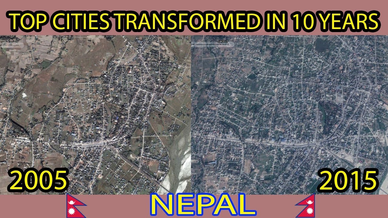 DRASTIC TRANSFORMATION OF TOP CITIES OF NEPAL IN 10 YEARS !! ACM NEPAL !!