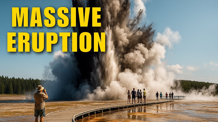 Massive Eruption in Yellowstone! Horrific moment of 2nd Hydrothermal Exploded Under Earth’s Crust