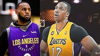 LeBron James Gets Furious With Dwight Howard In Lakers Workout! Parody