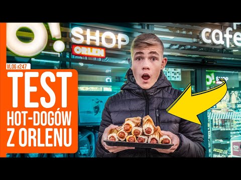 Test WSZYSTKICH hot-dogów z orlenu!🌭  / VLOG #247