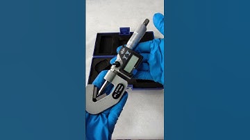 Digital V-Anvil Micrometers specifically for measuring the outside diameter of fluted cutting tools