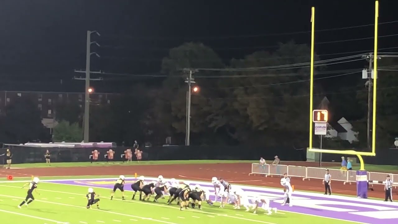 Upperman vs. Cookeville - Bees score the last of their 34-points in blowout win