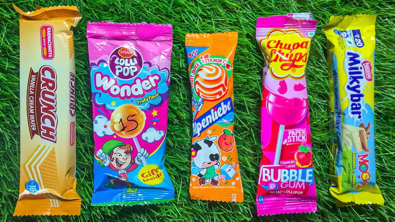 Relaxing ASMR Candy Unwrapping for Sleep | Crinkle & Wrapper Sounds