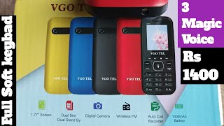 Vgo Tel i101 Mobile Unboxing Soft Key bad Rs Only 1400 screenshot 1