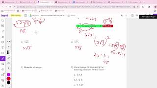 Triangle inequality and Angle Sum theorems