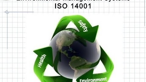 EMS (environmental management system-ISO 14001) by environmental science