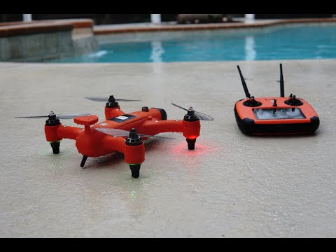 SwellPro Spry Waterproof Drone Light Rain Test