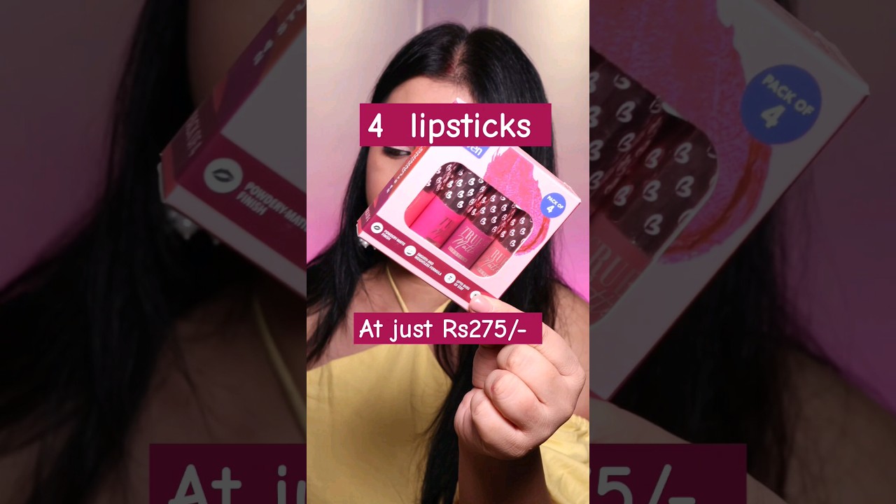 Blue Heaven True Matte Lipstick Swatches