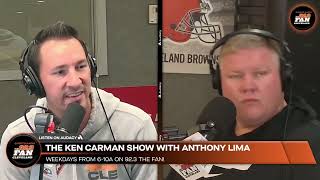 Anthony Lima tells Ken Carman it's the #Browns fault that fans don't have anything to hold on to