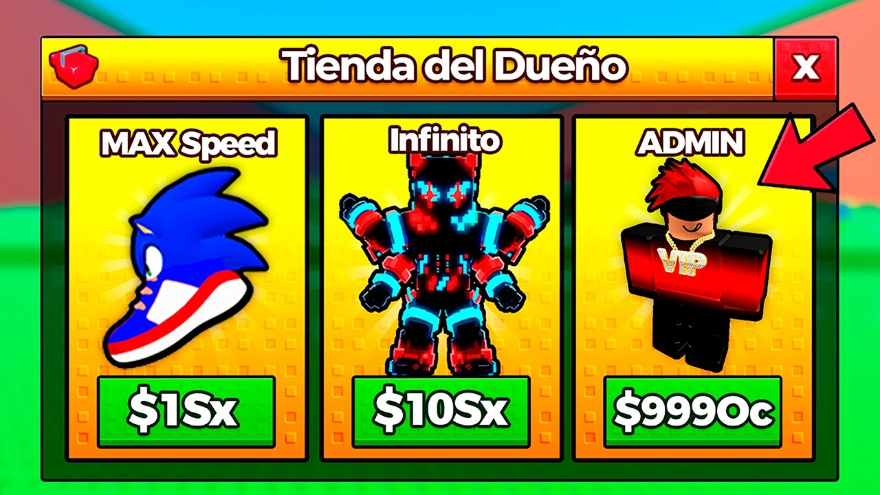 Tsunami Brainrot pero, tengo TIENDA del CREADOR?!