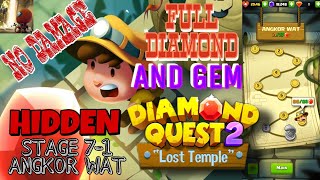 Diamond Quest 2 Lost Temple Angkor Wat Hidden Stage 7 ( Stage 7-1) screenshot 4