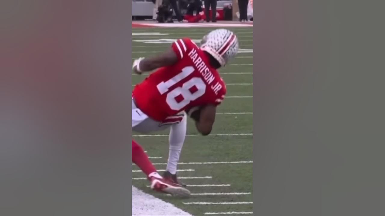 Ohio State WR Marvin Harrison Jr. Played With An Apple Watch and Louis  Vuitton Cleats