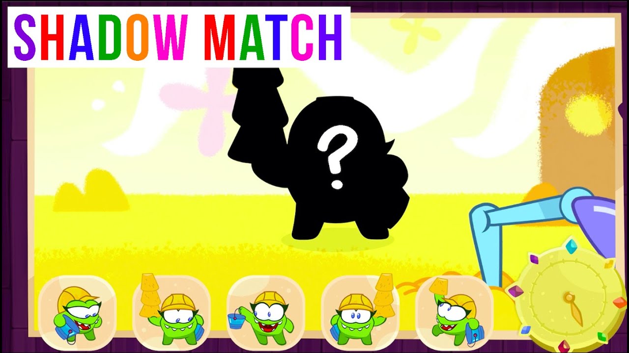 ⁣Shadow Match - Om Nom Stories: Nibble-Nom - Sandbox Builders