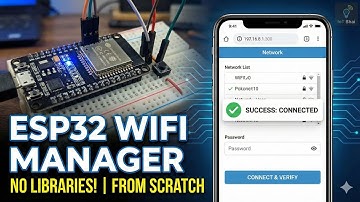 Bouw een professionele ESP32 WiFi-manager vanaf nul (geen bibliotheken!)