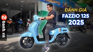 Đánh giá Yamaha Fazzio 125 Hybrid 2025 vừa về Việt Nam: Trẻ, đẹp, tiết kiệm và tiện dụng | 2banh