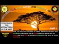 Africa is the holy land  overcoming the attractions  of the west part 1