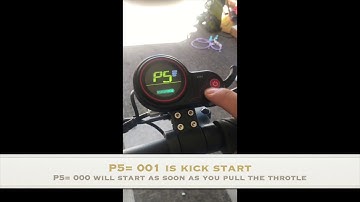 Kaabo Skywalker 10S+ "P" settings