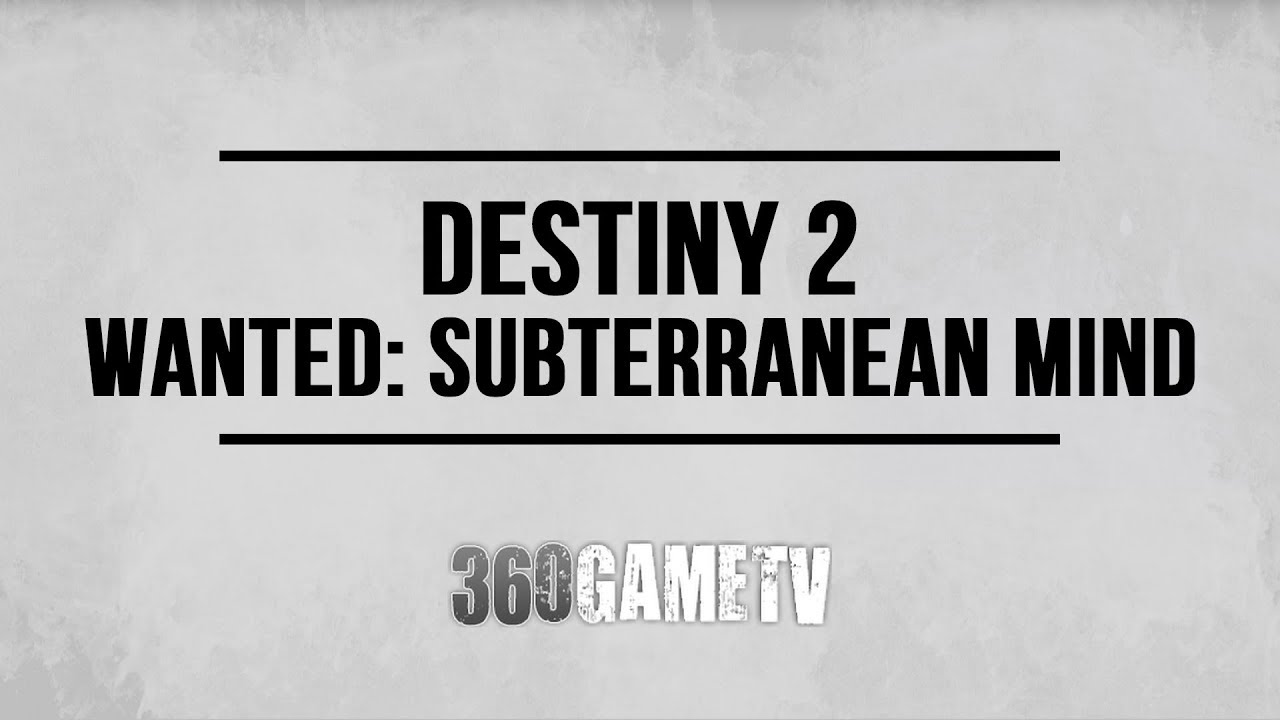 Destiny 2 Wanted: Subterranean Mind (Pariah's Refuge on Mercury) - Spider Wanted Bounty Locations