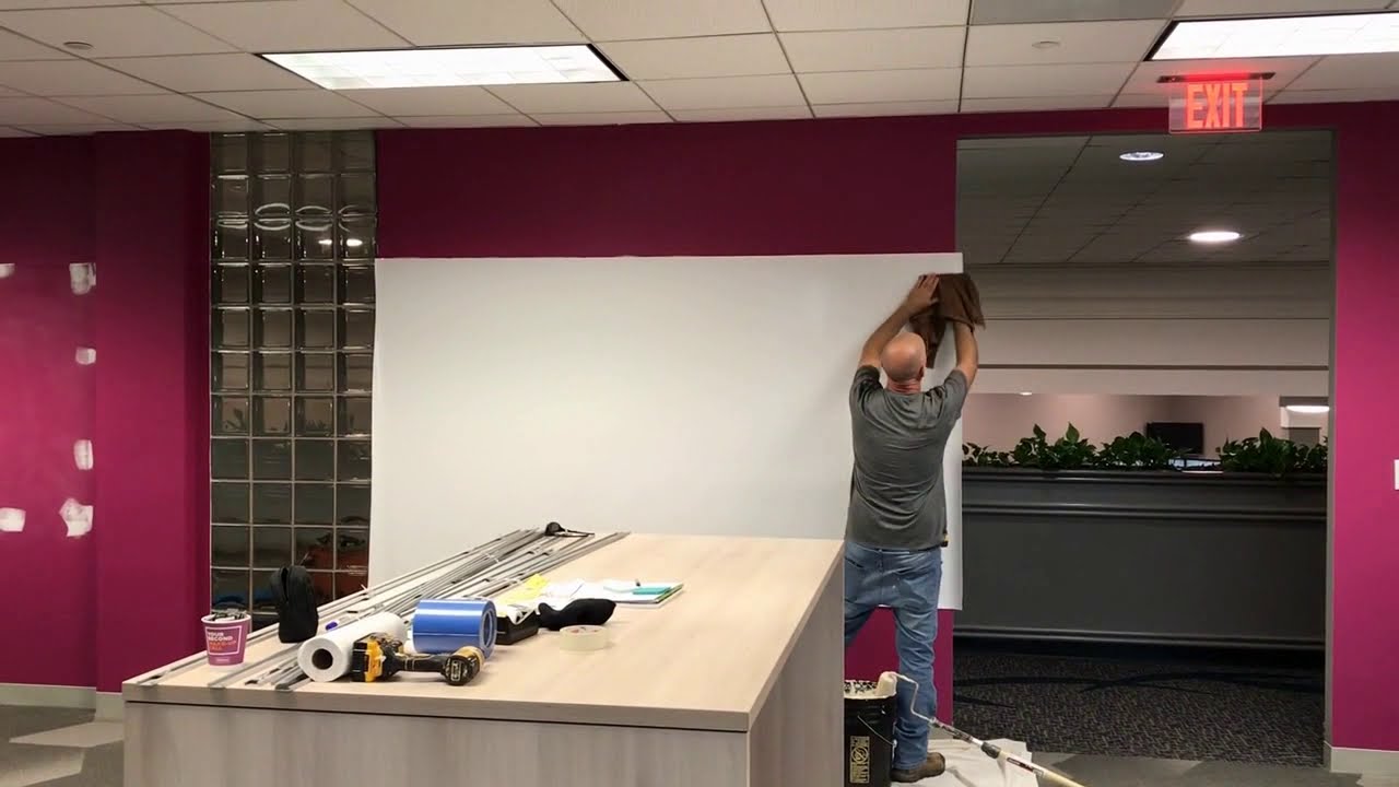 Dry Erase High Gloss Wallcovering ✔️ Walls Republic US