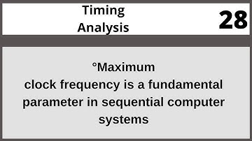 Timing Analysis|Digital Logic Design In Hindi Urdu EEE241 LECTURE 28