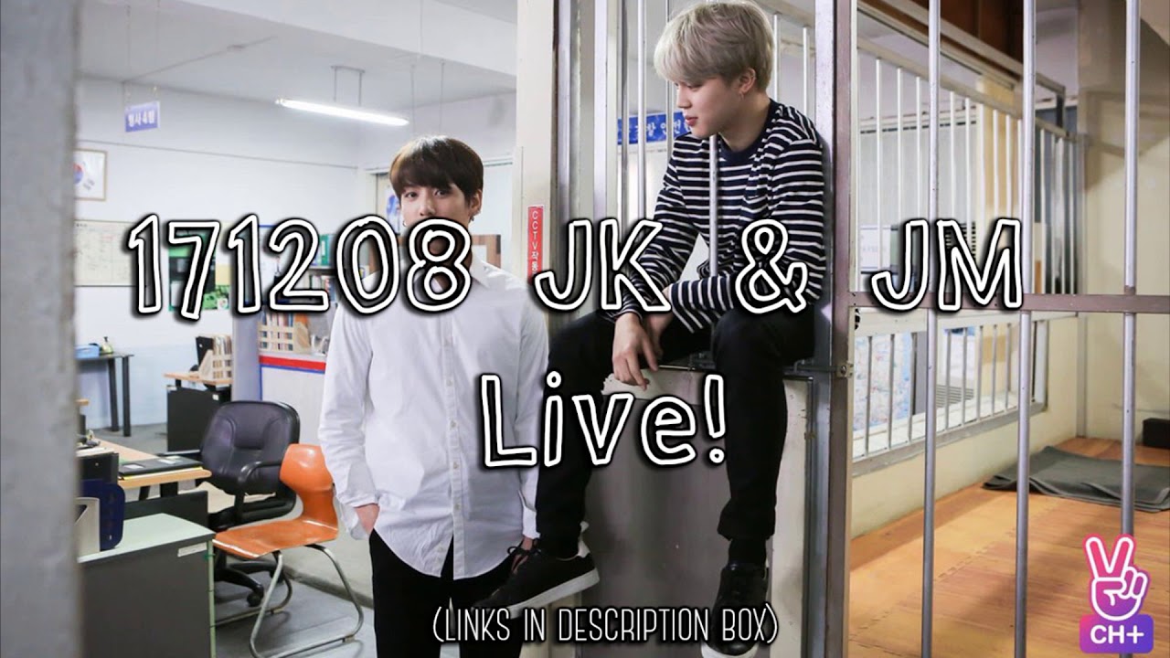[ENG SUB] 171208 BTS VLIVE: JK & JM Live! (Links in Description Box