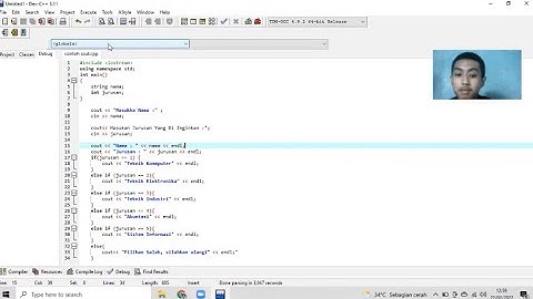 Belajar Bahasa Pemograman C/C++ | Dengan Kasus Percabangan If-Else-If