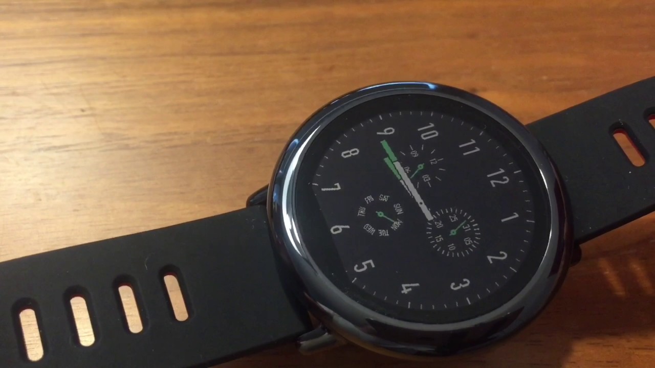 xiaomi amazfit gps smartwatch
