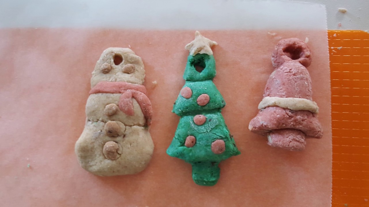 Natale Decorazioni Con Pasta Di Sale Bimbi Creativi 57 Youtube