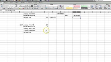 Inventory Reorder Point Calculations Part 2