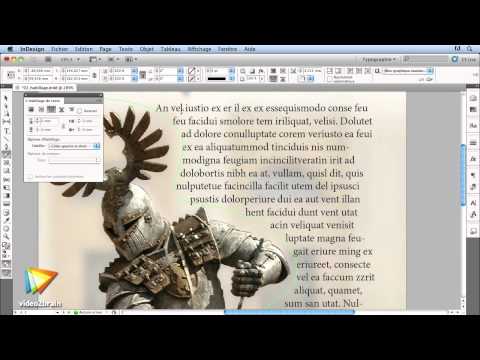 InDesign CS5 : Les réglages de l&rsquo;habillage