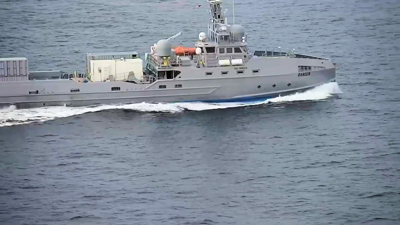 Unmanned Surface Vessels Transit To RIMPAC 22