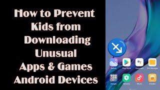 TUTORIAL | HOW TO PREVENT KIDS FROM DOWNLOADING APPS IN ANDROID APPS STORE screenshot 4