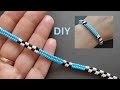 How to make seed bead bracelets, beaded bracelet tutorial, herringbone beading diy