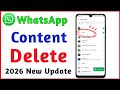 How To Delete WhatsApp Contact | Remove Whatsapp Contact | Whatsapp contact number delete kaise kare