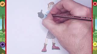 Coloring Martin Kratt