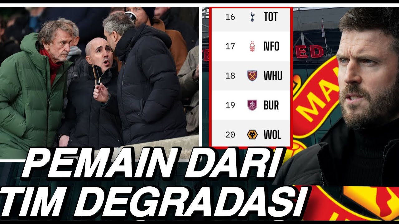Situasi Manchester United: Ada Pilihan Menarik Dari Tim Degradasi?