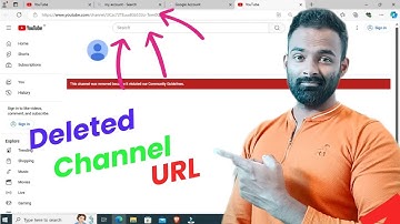 Easily Find URL or Link of Deleted YouTube Channel🔥😎 | Find URL of Suspended YT Channel