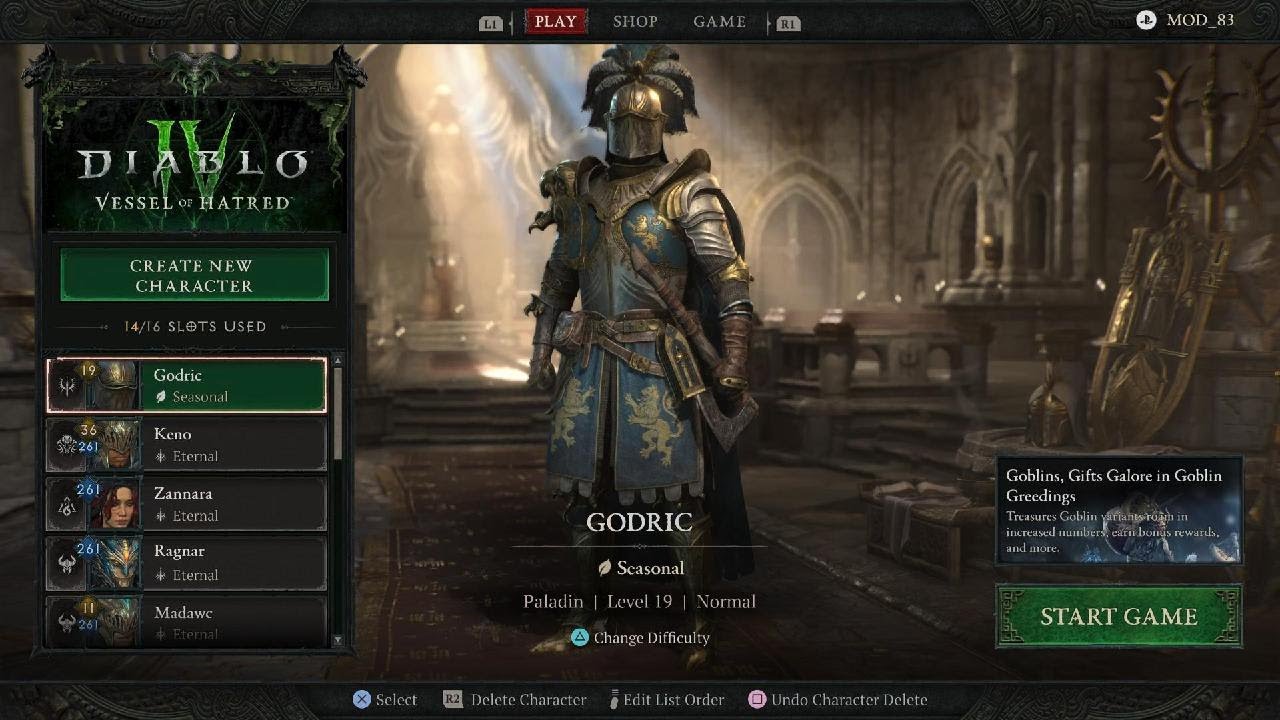 Diablo IV CALL OF THE PALADINS GAMEPLAY - YouTube