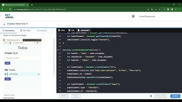 Todos Application | Coding Practice 11 |  Todos Application 3 | NxtWave | ccbp 4.o