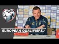 European Qualifiers - UKRAINE - PORTUGAL: Прес-конференція Андрія Шевченка