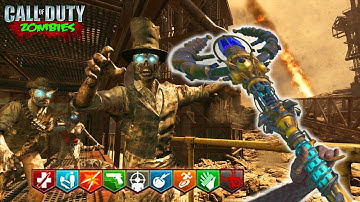 LIGHTNING STAFF IN BURIED REMAKE! - BLACK OPS 3 CUSTOM ZOMBIES MOD GAMEPLAY! (BO3 Zombies)