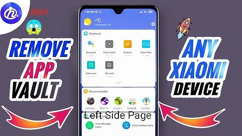 How To Disable App Vault(From Left Side To Home Screen) In Xiaomi Redmi | shortcut | Hidden settings