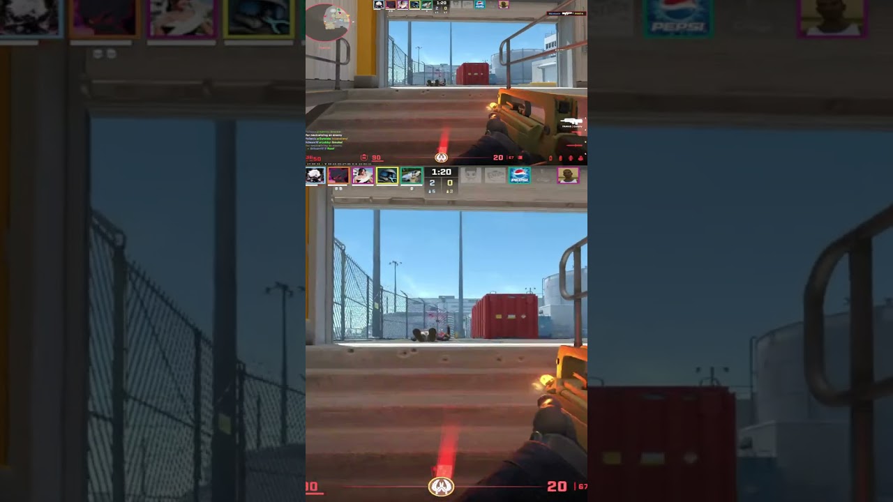 3k instant with Famas nuke map 