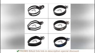 Motorcycle 60.5mm Exhaust Pipe 51mm Muffler Universal Fixed Circle Carbon Fiber Holder Clamp Fixed R