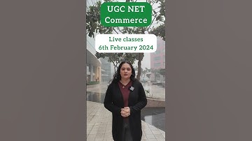 UGC NET Commerce Coaching Classes | Code 08
