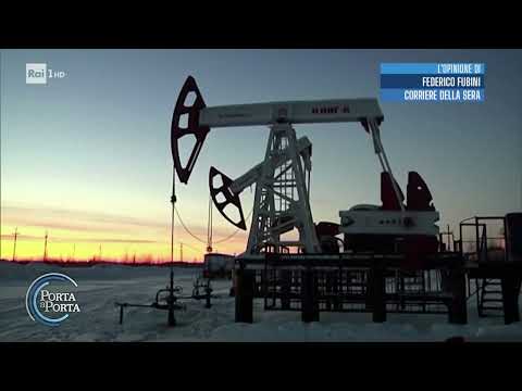 Gas russo, perché Putin vuole il pagamento in rubli - Porta a porta 28/04/2022