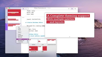 Slideas - Markdown Presentations Editor