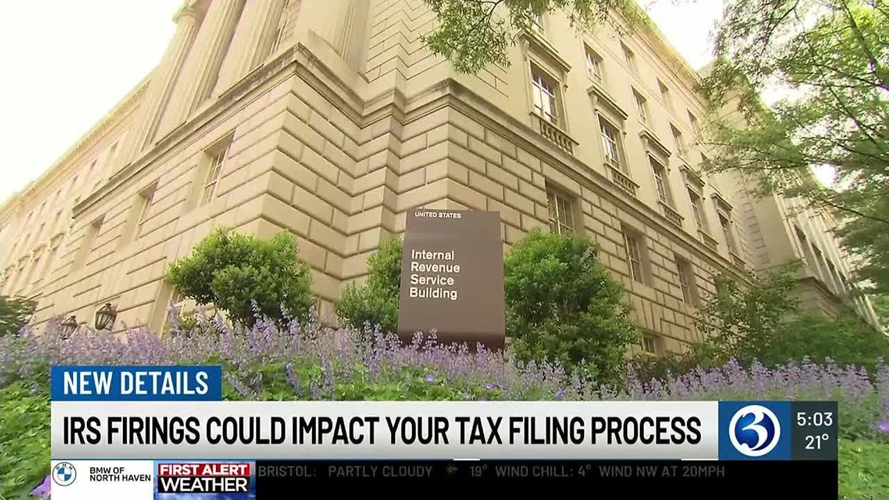 Thousands of IRS employees being laid off during tax season - YouTube