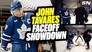 Celebrity John Tavares Faceoff Showdown Vs. The Armdog | On The Couch With Colby Profile