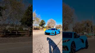 C8 Corvette Goes FULL THROTTLE Leaving Cars &amp; Coffee 🔥